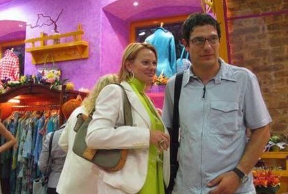 Andrijana Bilic with her former husband, Slaven Bilic.